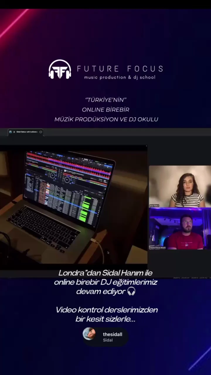 Sidal ile online DJ dersi video önizlemesi
